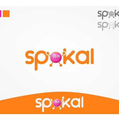 New Logo for Spokal - Hubspot for the little guy! Design by marius.banica
