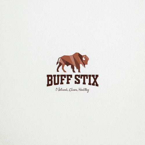Buff Stix...Lean, Delicious, Buffalo Strong. Design by knight brands™