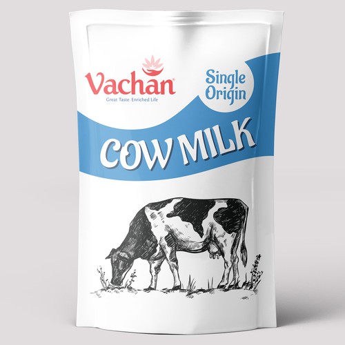 Vachan Cow Milk Design by Cameleon77