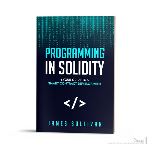 Programming Book Cover - The Blockchain Academy Design by SantoRoy71