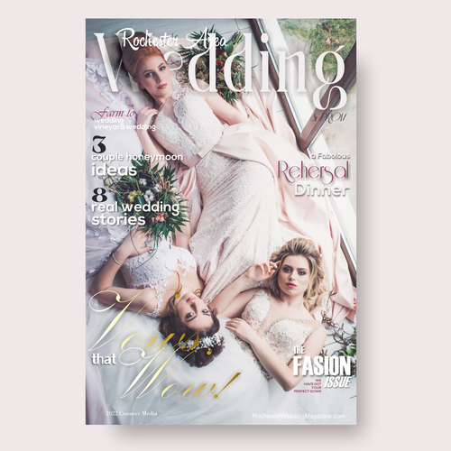 Wedding Magazine Cover! Design by JDL's