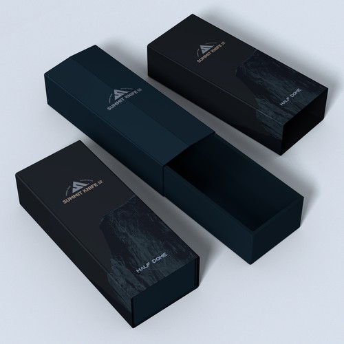 Premium EDC Knife Packaging Design Design by CUPEDIUM