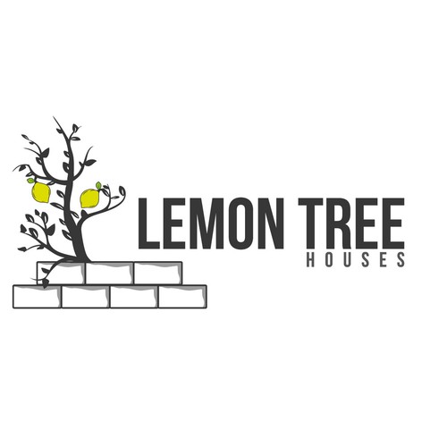 Lemon Tree Houses Logo Folegandros Island Resort in Greece! Design by puky
