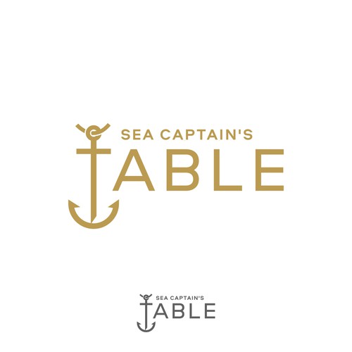 Sea Captain's Table Logo Design Design by Alexey Efimenko