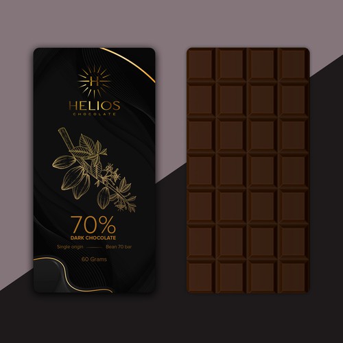 Design di Design chocolate bar packaging for a Premium bean to bar Chocolate business di ugurmamuk