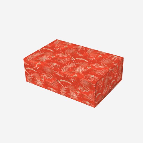 Design a Christmas Pattern for Luxury Decorative Gift Boxes Design von HannaSymo