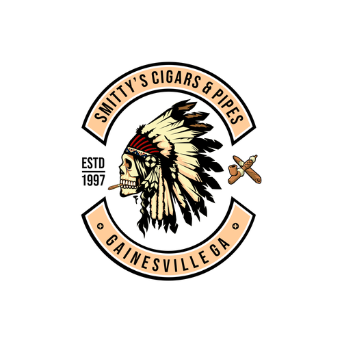 Rebranding for a local cigar lounge for T-Shirts, Coasters & decals Design by Vandi septiawan