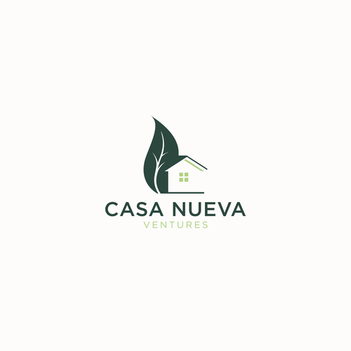 Real estate investing logo symbolizing growth Design by vecrow
