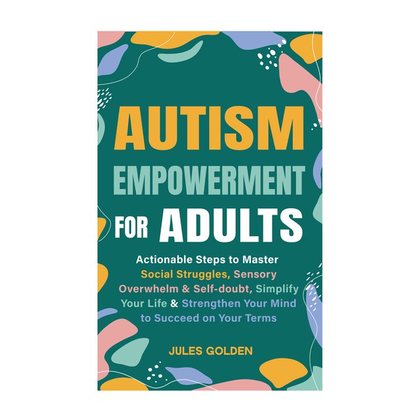 Bold, clear concept book cover for Adult Autism