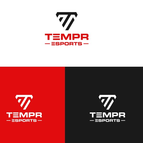 Logo for TEMPR Esports Design by flatof12