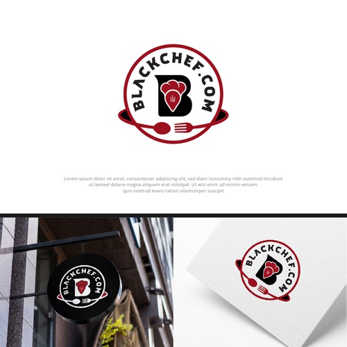 Black Chef Directory Design von Mithuncreation