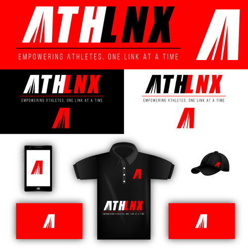 Eye Catching Logo for Athlnx- Personalized profiles for youth Athletes Design by irDesignx