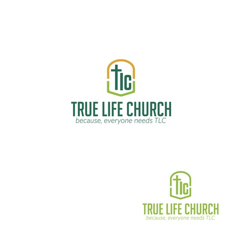 modern church logo design Diseño de Acentoart™ツ
