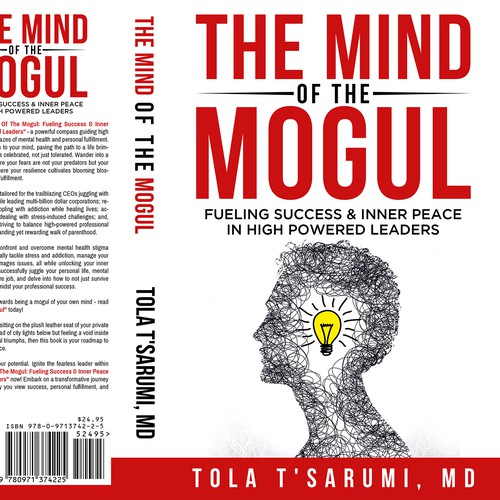 The Mind of the Mogul book cover Design by Bigpoints