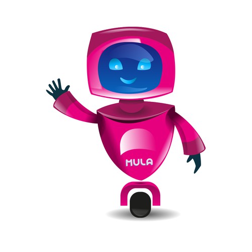 Looking for a friendly robot mascot design for our microfinance app! Design von ReyGarciaL