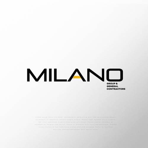 Milano Group logo refresh/modification Design by Michael San Diego CA