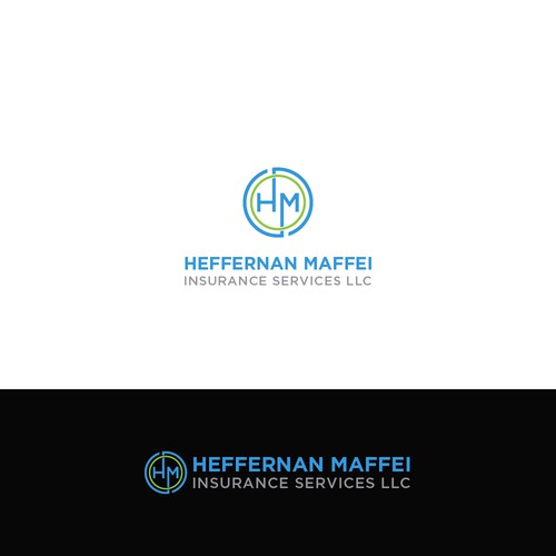 Heffernan Maffei Insurance Services Logo Design Design by Boldpen
