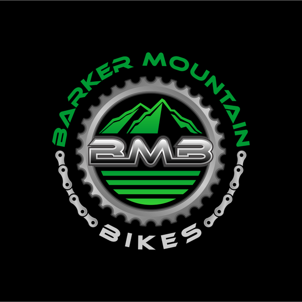 Design by Nbich8 titled "Re-Branding/Launch of Barker Mountain Bikes Shop/Racing Team"