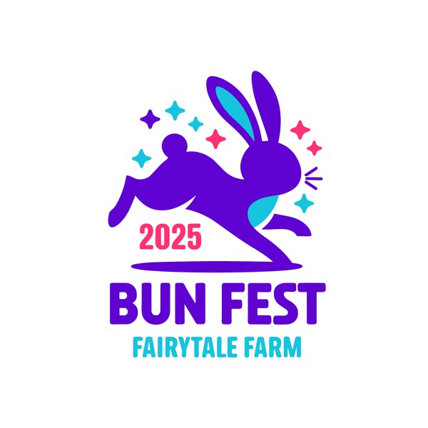 Bun Fest 2025 – Fairytale Farm Logo
