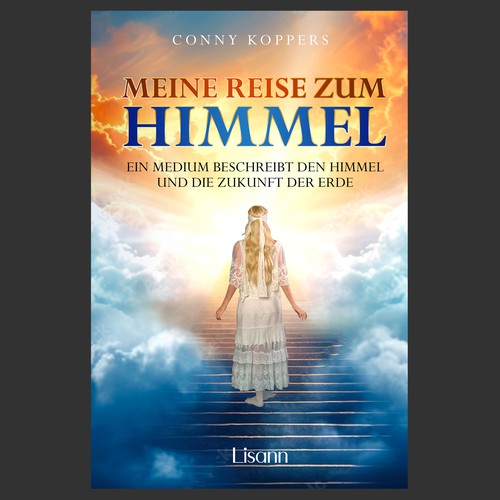 Cover for spiritual book My Journey to Heaven Diseño de Colibrian