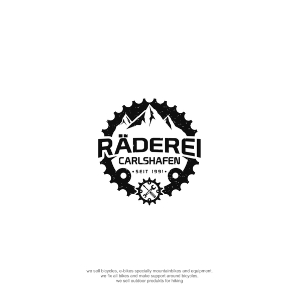 Design by ♥ JeBold titled "Räderei Carlshafen seit 1991"