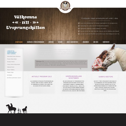 Proposta di design per un contest della categoria Design di sito web realizzata da Surik20