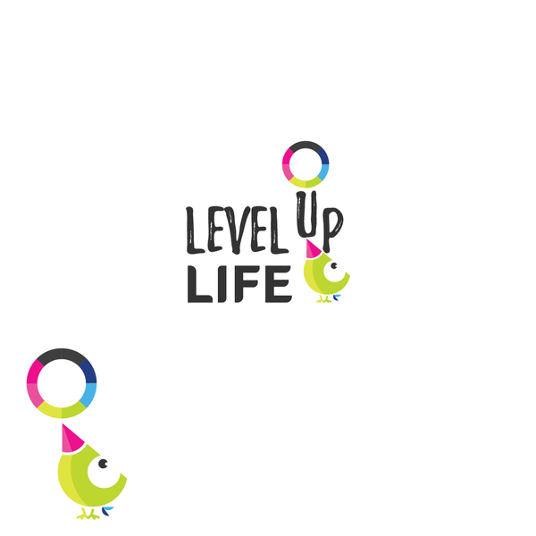 Game On! Level Up Life Logo for Parents and Preteens
