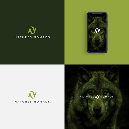 Natures Nomads new company identity Design by thetamlika®