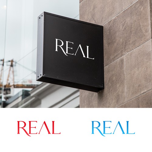 Logo for Real, project management consultancy in luxury real estate and construction Design by ACZ_designs