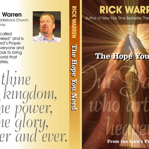 Design Design Rick Warren's New Book Cover por Mlodock