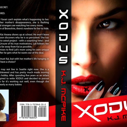 Design an original, eye-catching cover for a Paranormal
Fiction/Fantasy Novel Design by Veskopekov