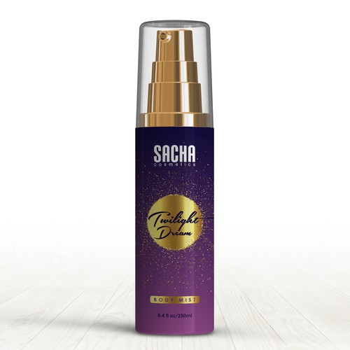 Sacha Body Mist Design réalisé par zzzArt