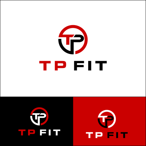 Create a powerful bold logo for my personal fitness brand TP Fit. Design by Rexher65