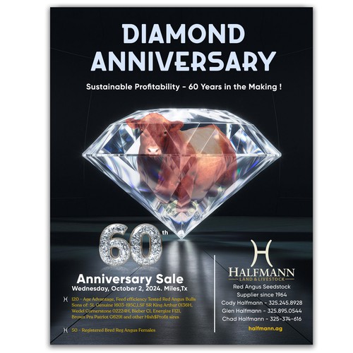 Designs | Diamond Anniversary Sale Catalog Cover (60th year) | Magazine ...