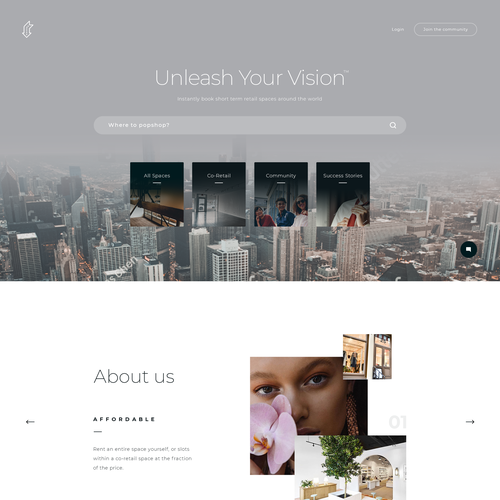 Web page design contest entry by 115