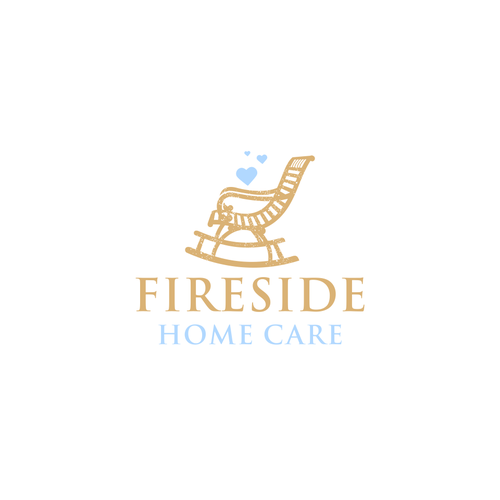 コンペ「Fireside Home Care Logo」のデザイン by ArtJIC99さん 