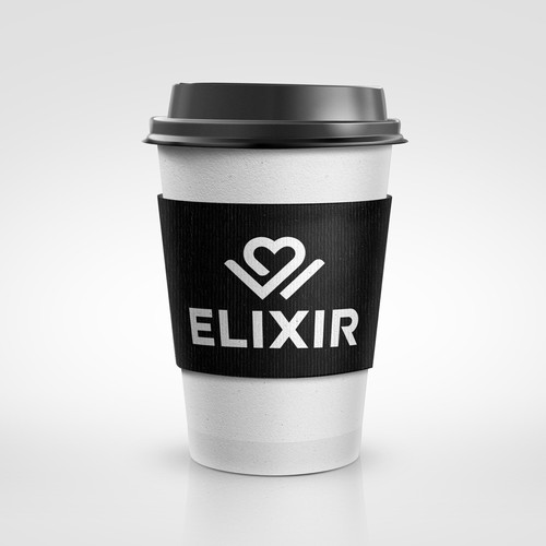 Bold and Minimal Logo for High-Tech Coffee Shop to appeal to high-end market Design by bo_rad