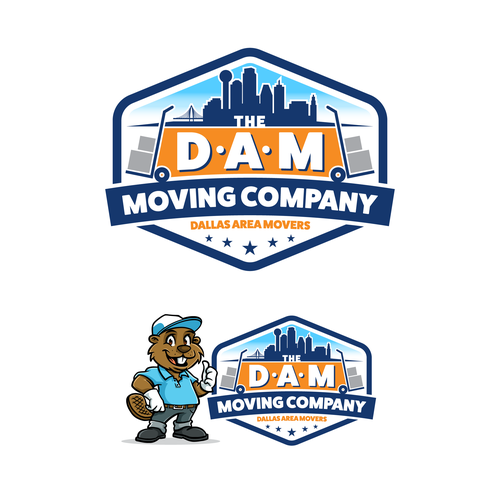 jagokandankさんのDesign a fun, high-quality logo for The DAM Moving Companyデザイン