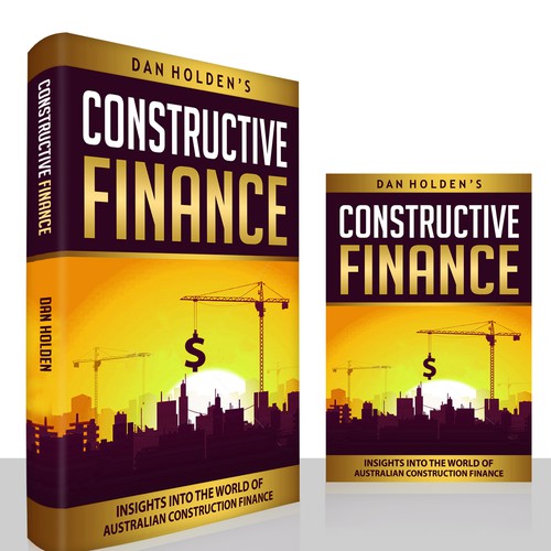 Book Cover for "Constructive Finance" Design by HRM_GRAPHICS