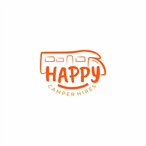 We need a happy feel logo design for our camper hire business (dont Design réalisé par Sergey_ZV