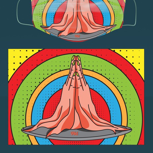 Design a signature mask that represents you as a designer [MULTIPLE WINNERS] Design by Black-Pepper