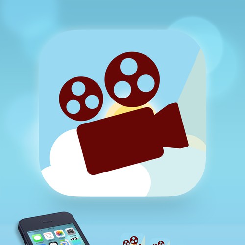 We need new movie app icon for iOS7 ** guaranteed ** デザイン by AdrianaD.