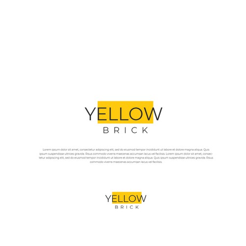 Yellow Brick Logo Design by The Seño