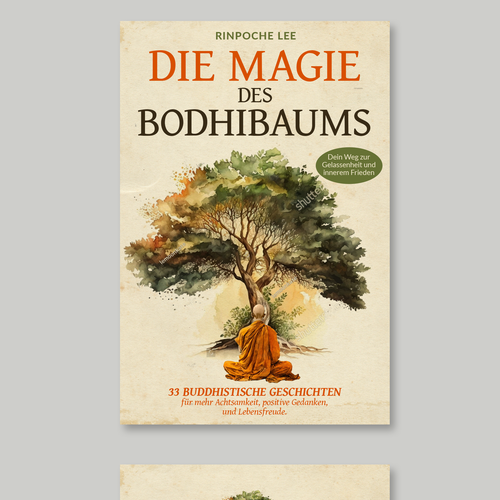 Design an appealing cover about Buddhist stories Design by Radmilica