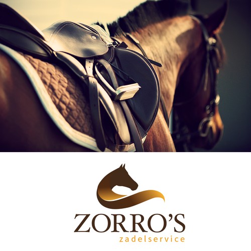 "Design a modern logo for a succesful saddle fitting service ( horses)" winning Logo design