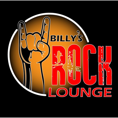 Create the next logo for Billy's Rock Lounge Design by Djjoeh