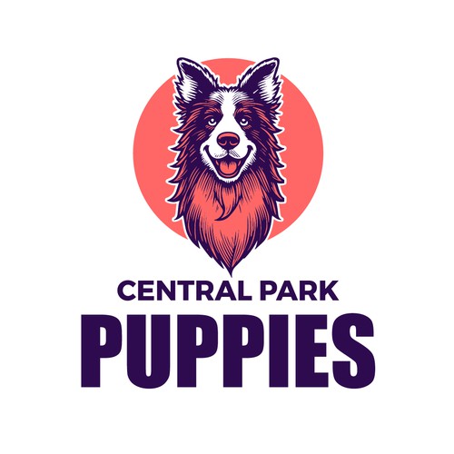 Design a heartfelt, modern logo for a brand that brings families and puppies together. Design by ✦✦ArtRasu✦✦