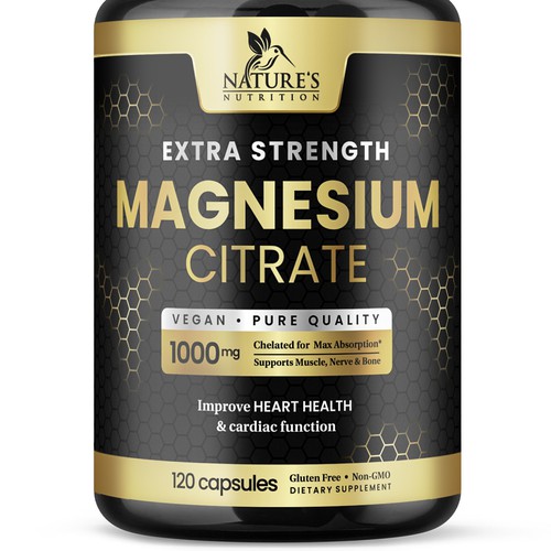 Premium Magnesium Citrate Design needed for Nature's Nutrition Design by Davi Giolo ★