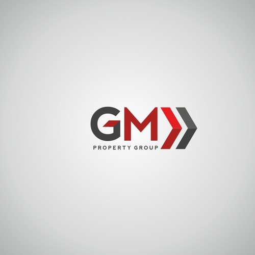 logo for GM Property Group Design by Designdicate™