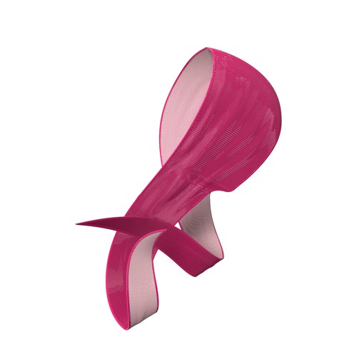 Sleek, modern 3D product rendering of head wrapping scarf. Design by RoRi_Design